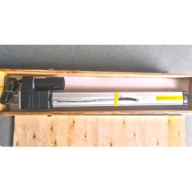 सौर ट्रैकिंग सिस्टम के लिए मजबूत थ्रस्ट 12v/24v डीसी मोटर OD4 60000n लोड लंबा 1000mm स्ट्रोक हेवी ड्यूटी लीनियर एक्चुएटर