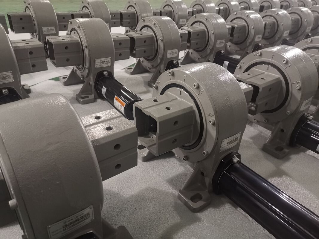 VE5 Slewing Drive with Motor Industrial 1500 Nm Heavy Duty Reducer of Solar tracker System 42crmo Jimi-tech Wholelife