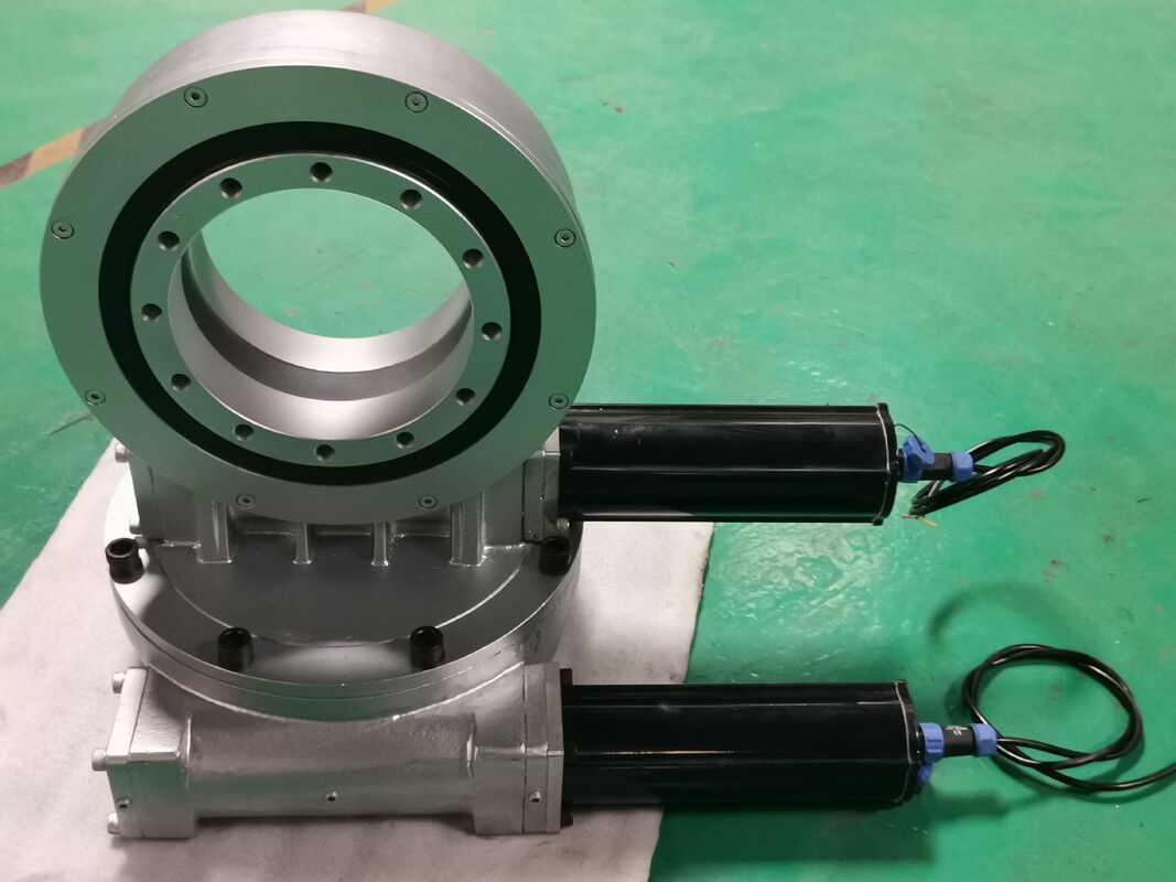 SDE7  Dual Axis IP66 12000Nm Heavy Duty High Quality and Low Price Solar Tracking System Electric Slewing Drive with DC Motor