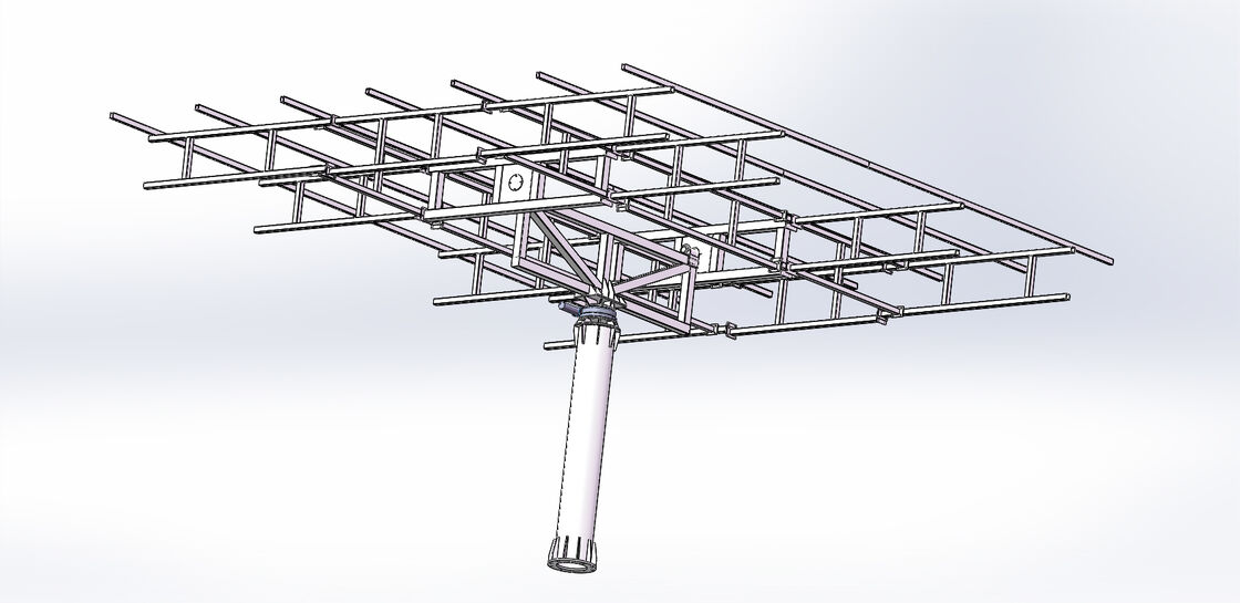 Best Quality Factory Supply 12kw Two Axis 24 Solar Panels Wind Withstand Tracking System Dual Axis Solar tracker