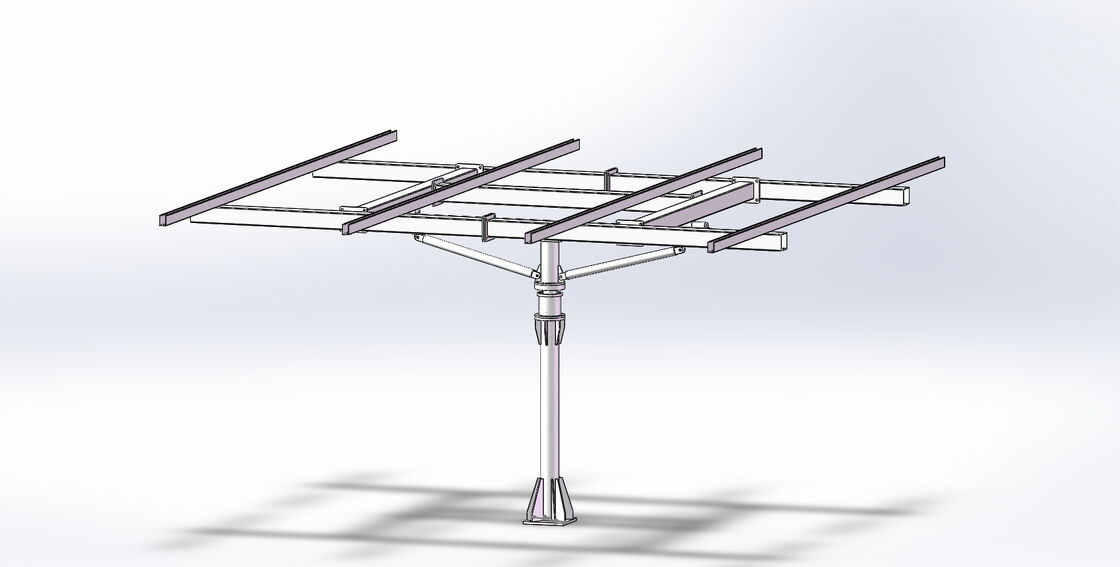 2KW Dual Axis Solar Panel Tracking System 2 Axes Kit All Key Components Included Ground Solar Tracker Ground Solar tracker 2