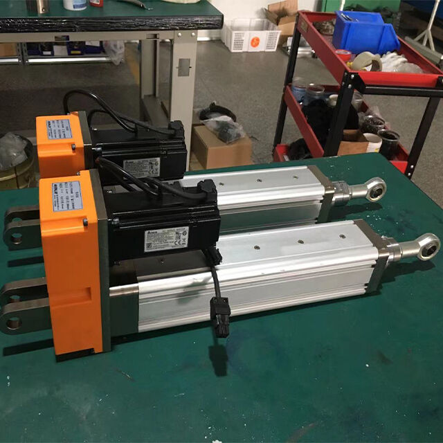 150mm Heavy Duty 20T Fast Speed and High Precision Aluminum Alloy Mount Automatic Industrial Machines Servo Linear Motors