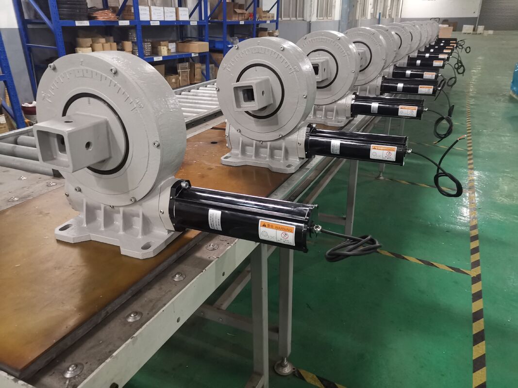 VE9 Heavy Duty Single Axis Solar Tracking System IP66 IP67 14000Nm Slewing Ring Slew Drive Factory Sale Slewing Bearings