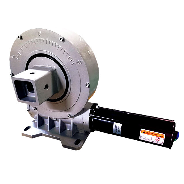 Jimmy Ve3 Single Axis Slew Drive High Loading 24V DC Motor 1240NM Solar Tracker with High Efficiency 1240NM Slew Drive