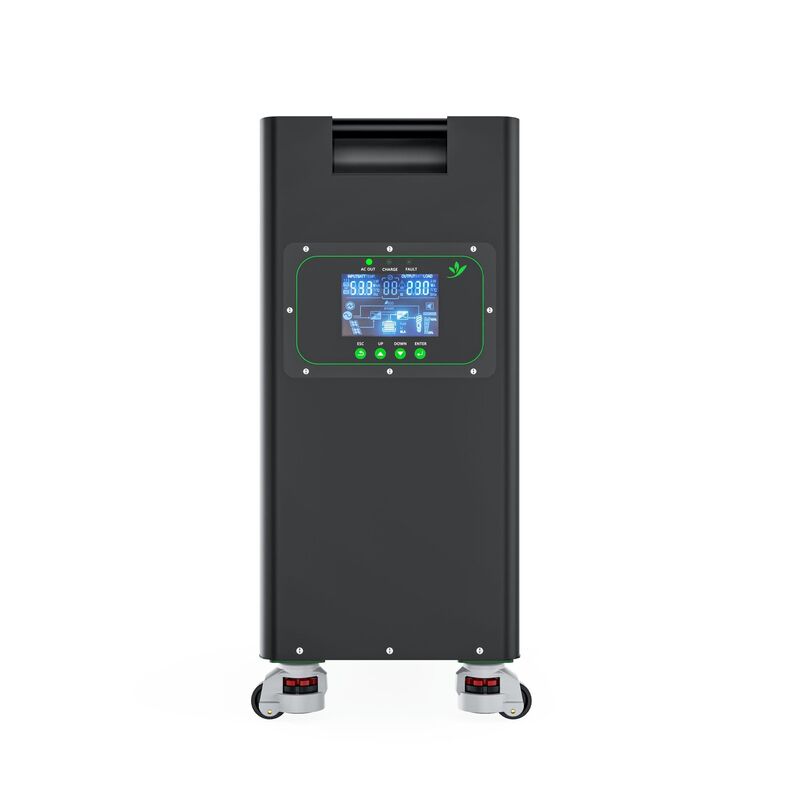 51.2V 105Ah 5.37Kwh with 6200w hybrid integrated all in one for residential solar home